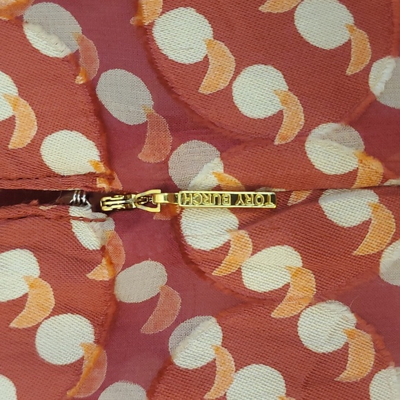 Tory Burch Janetta Circle Clip Dot Print Dress, Size 2 - Picture 10 of 16